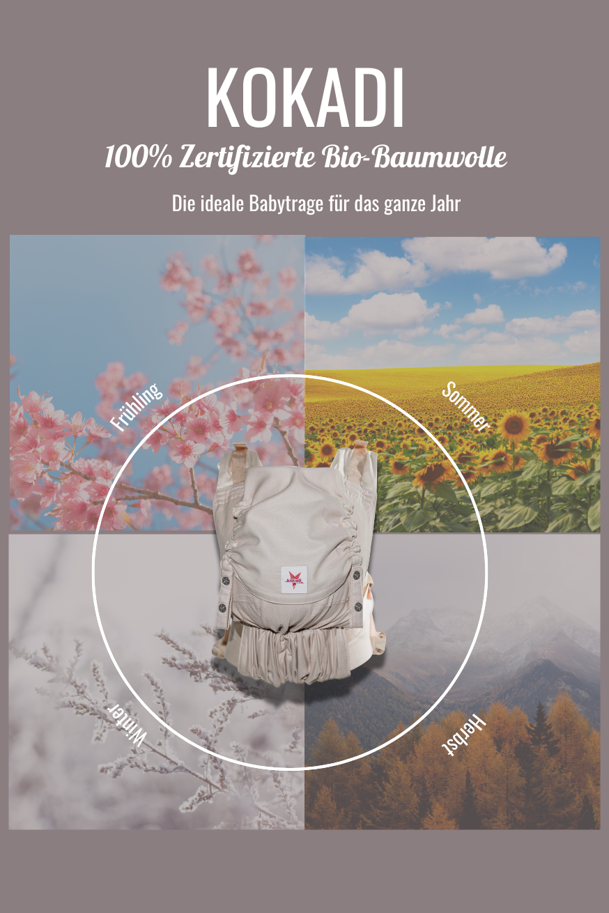 Baby Carrier Flip Heart2Heart Cream