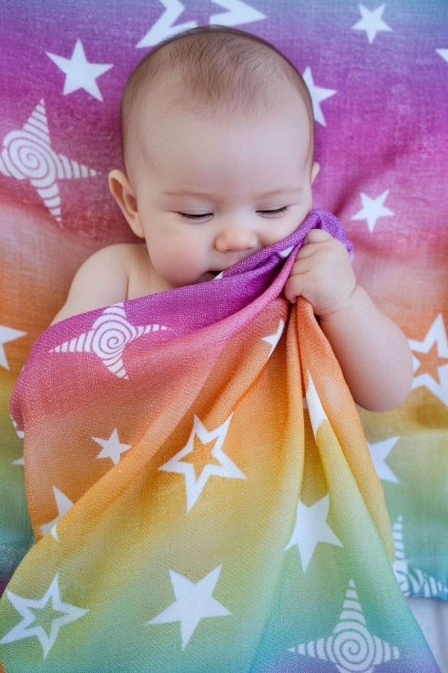 Musselin Schnuffeltuch Julia αστέρια