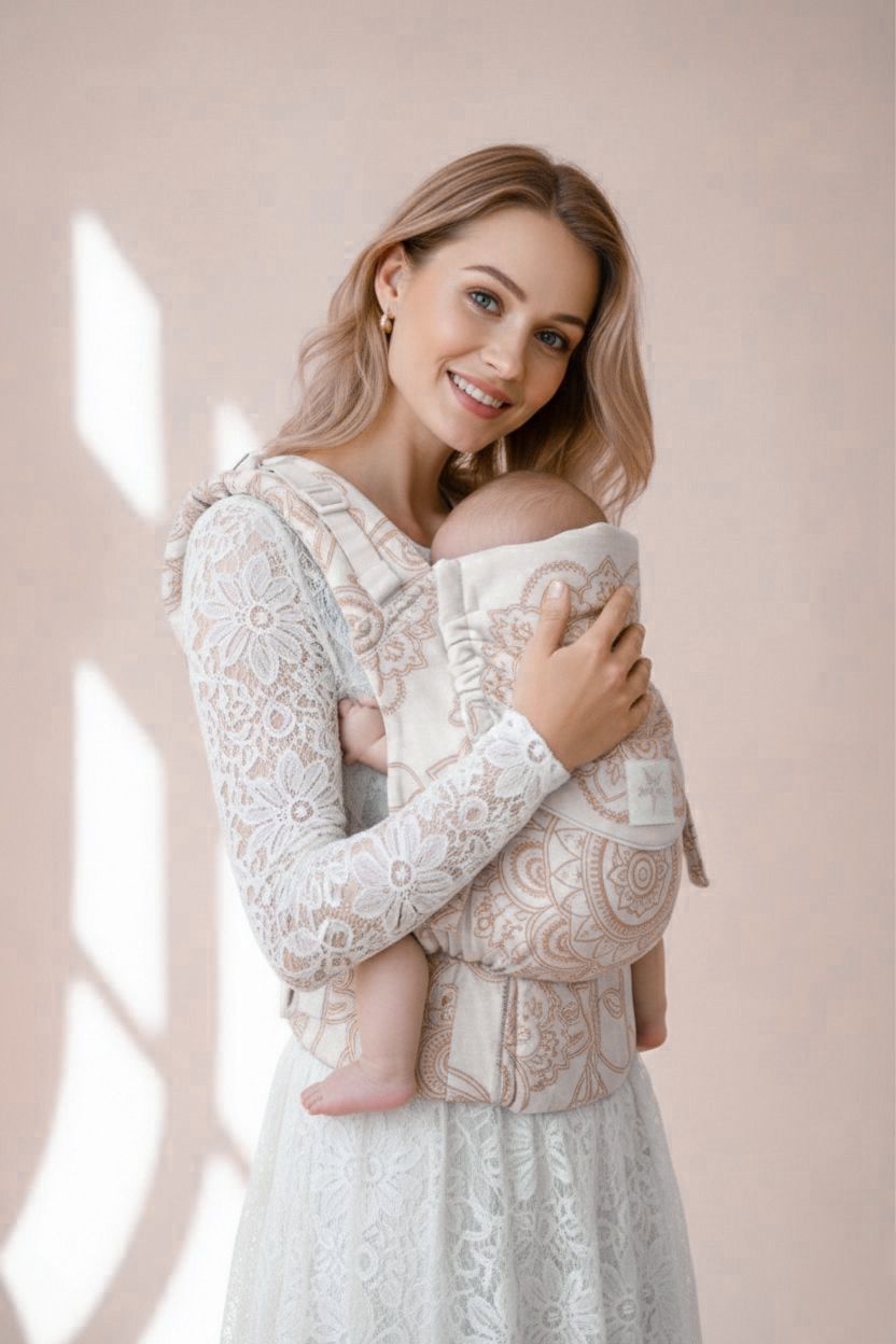 πορτ μπεμπέ Flip X Mandala Café au lait