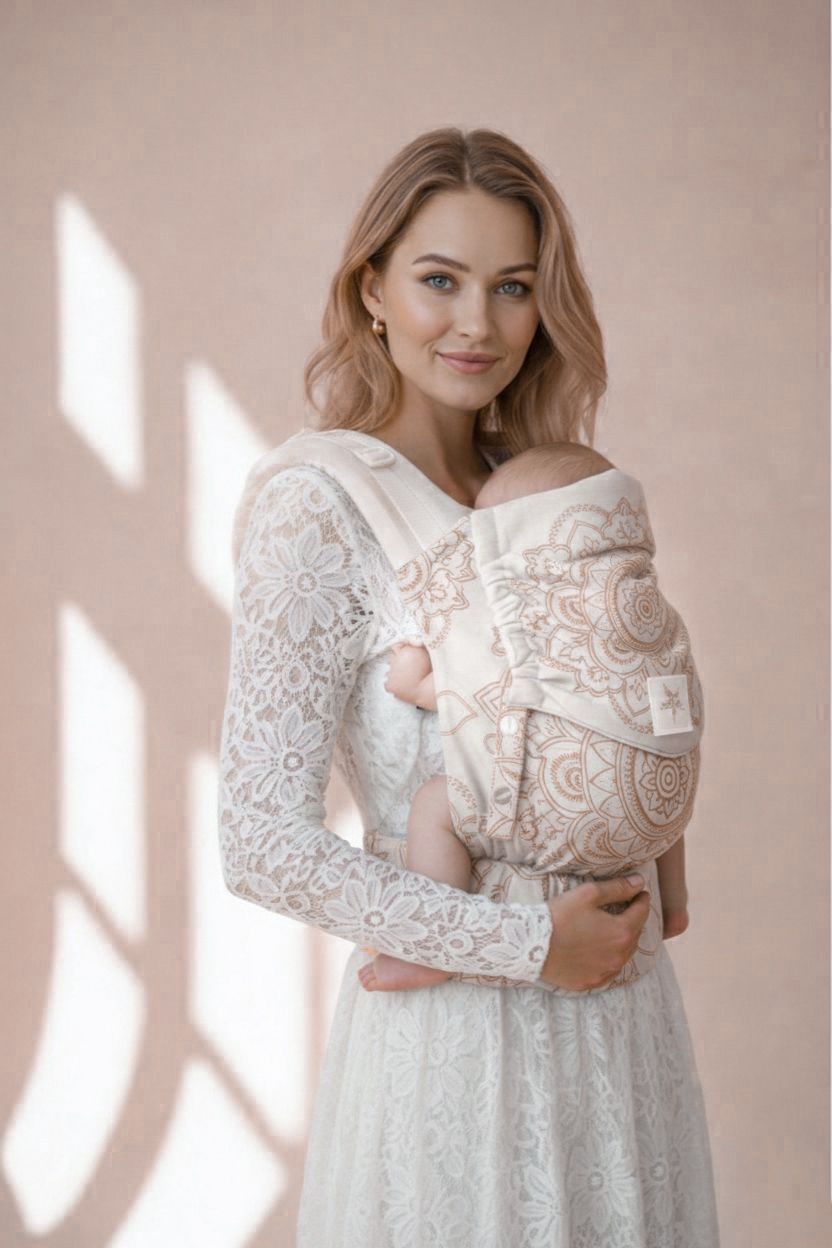 πορτ μπεμπέ Flip Mandala Café au lait