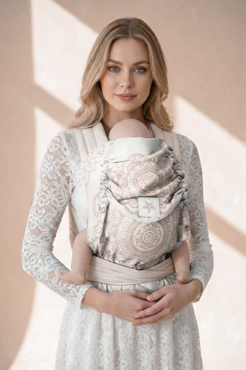 πορτ μπεμπέ TaiTai Mandala Café au lait