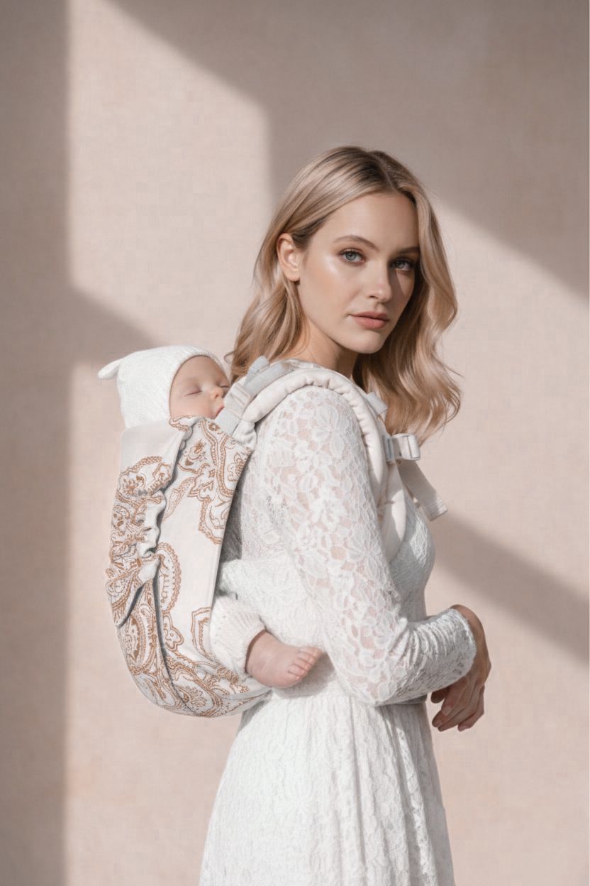 πορτ μπεμπέ Onbu Mandala Café au lait