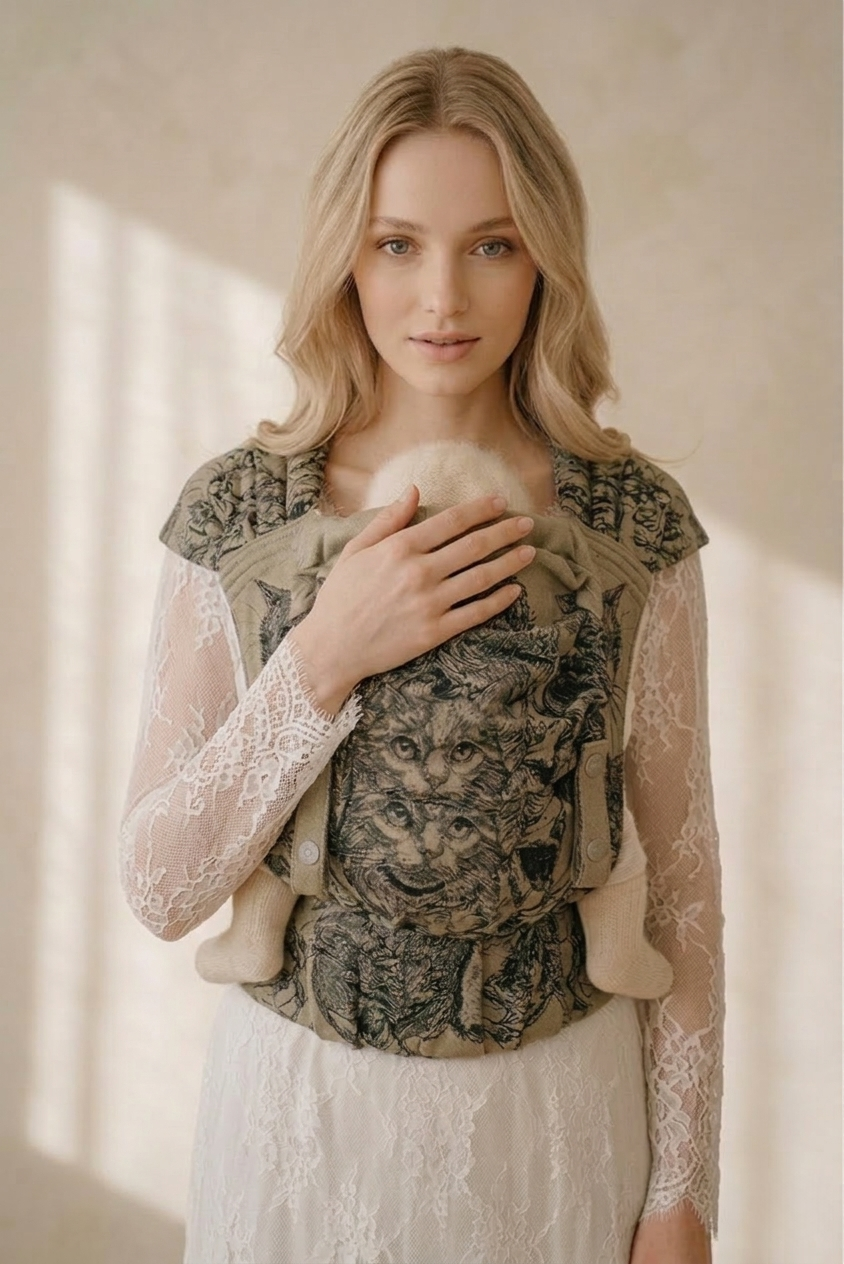 πορτ μπεμπέ WrapStar Γάτες