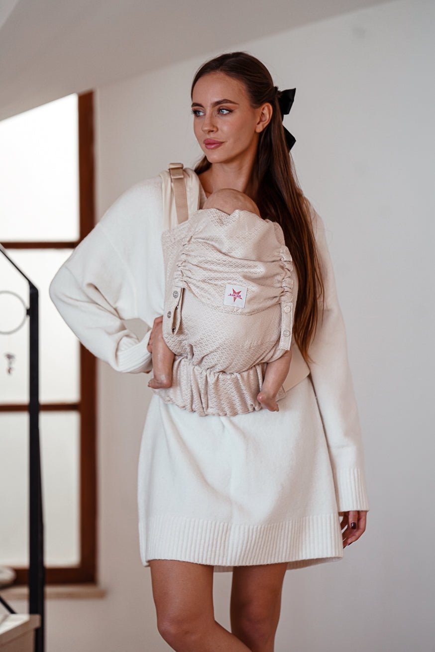 πορτ μπεμπέ Flip Heart2 Heart Cream - KOKADI