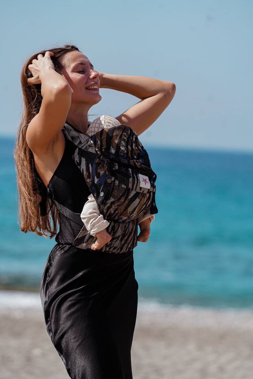 πορτ μπεμπέ Flip Junglefari Vibrant Gold - KOKADI