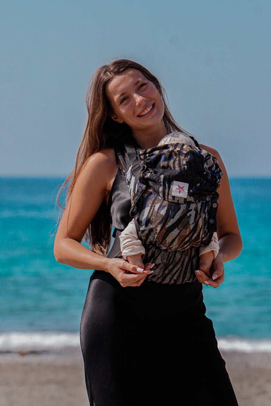 πορτ μπεμπέ Flip Junglefari Vibrant Gold - KOKADI