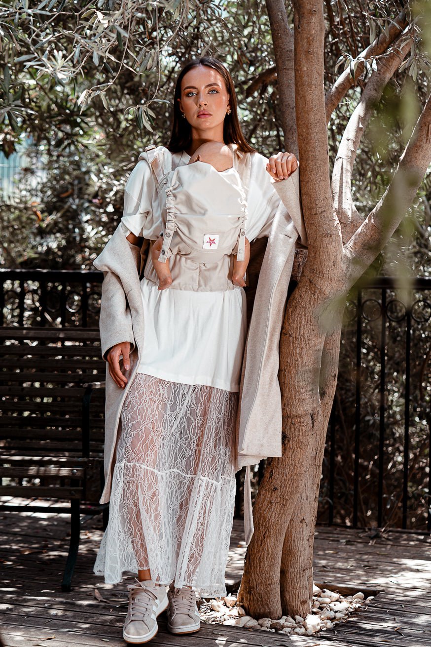 πορτ μπεμπέ Flip Απλά κρέμα - KOKADI