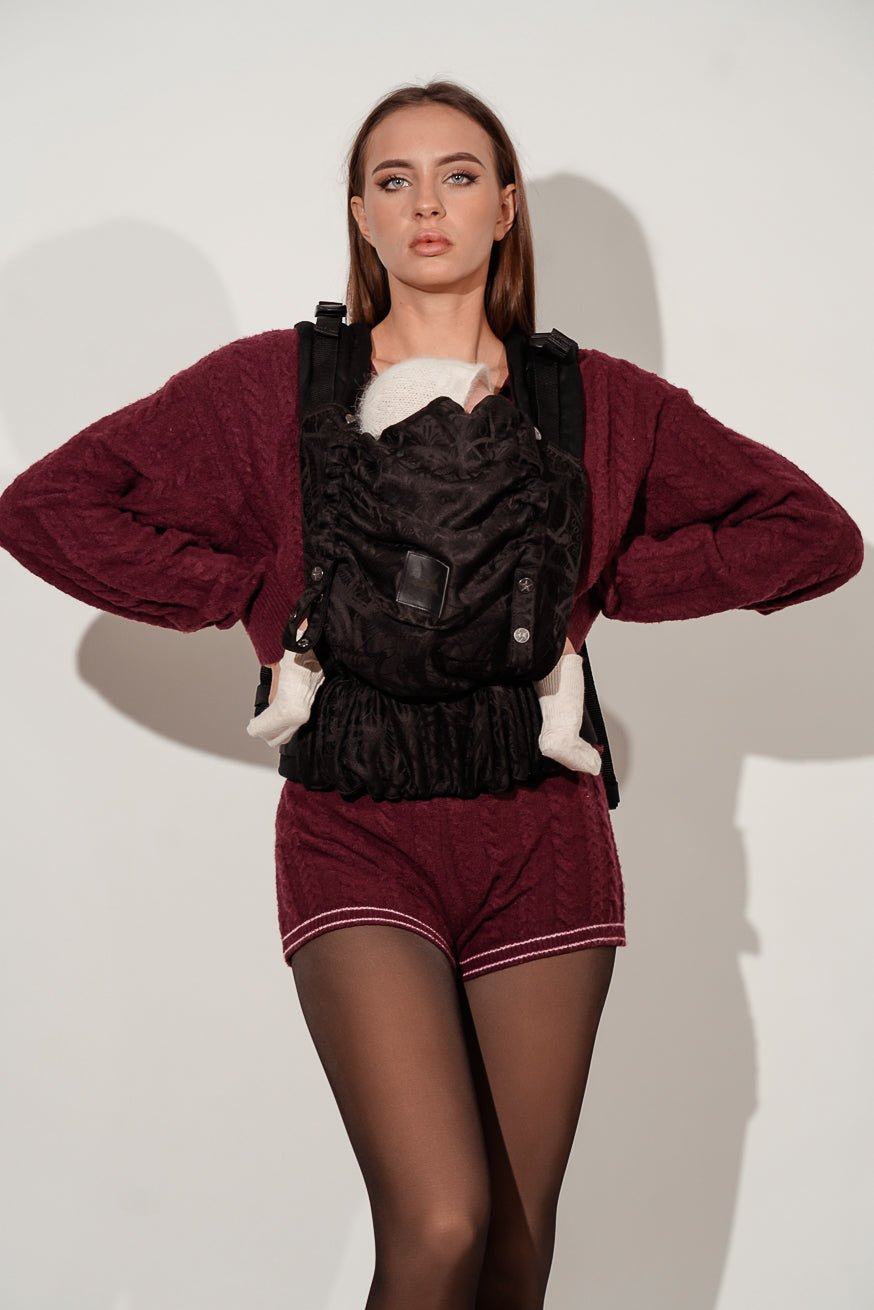 πορτ μπεμπέ Flip Lilenia Black Beauty - KOKADI