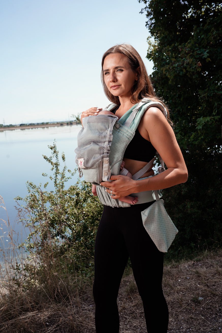 πορτ μπεμπέ Flip Performance Air Heart2Heart Mint - KOKADI