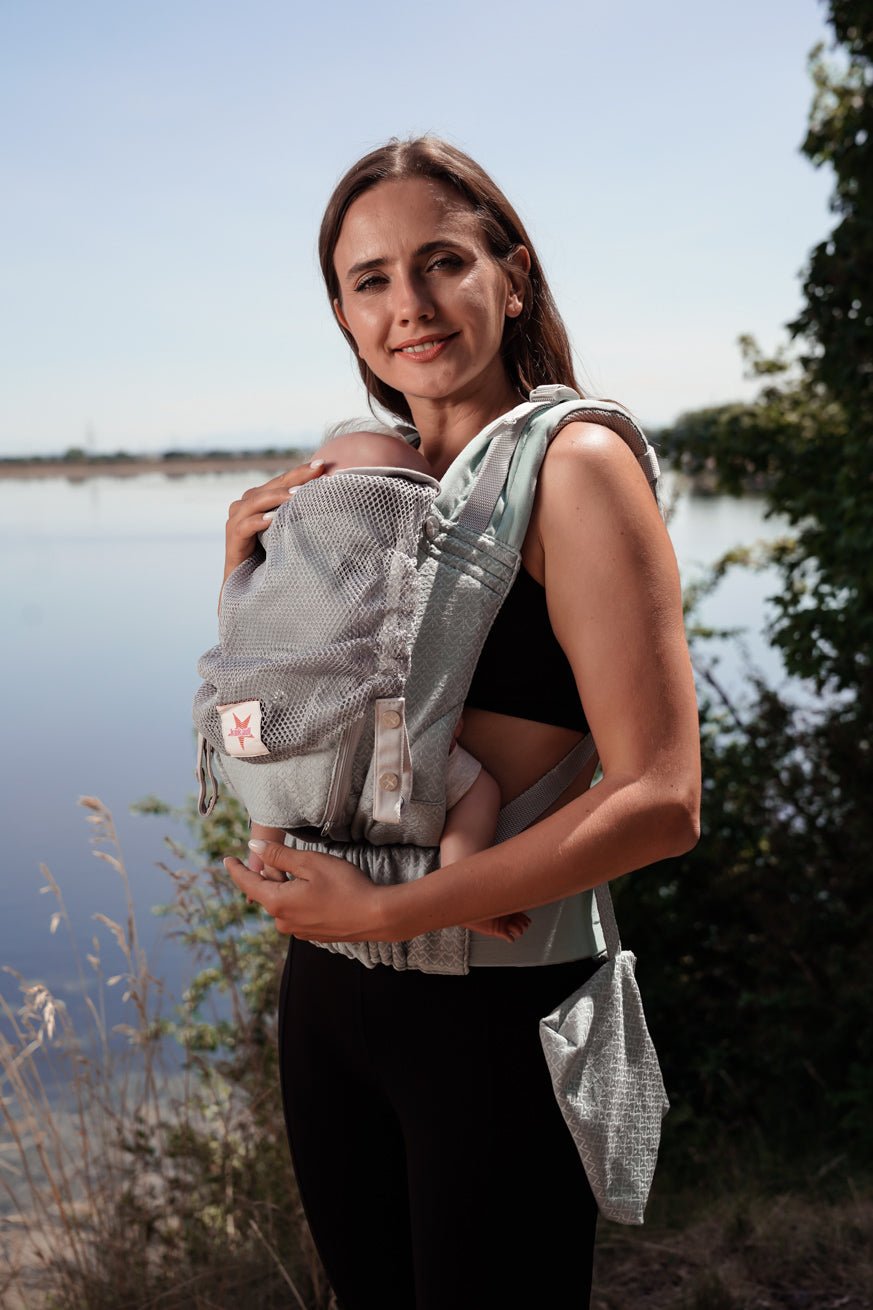 πορτ μπεμπέ Flip Performance Air Heart2Heart Mint - KOKADI