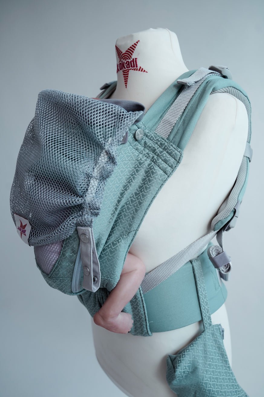 πορτ μπεμπέ Flip Performance Air Heart2Heart Mint - KOKADI