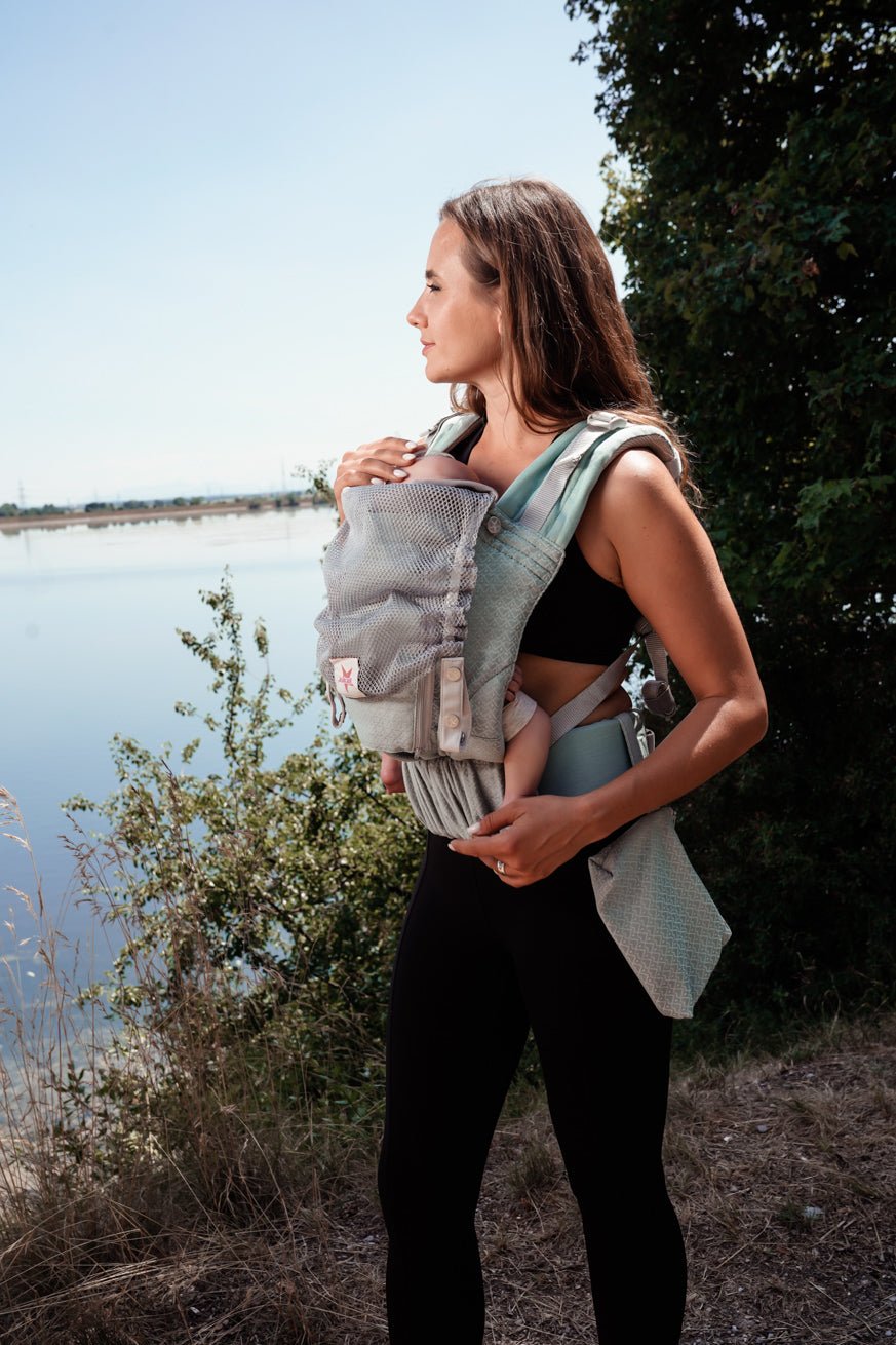 πορτ μπεμπέ Flip Performance Air Heart2Heart Mint - KOKADI