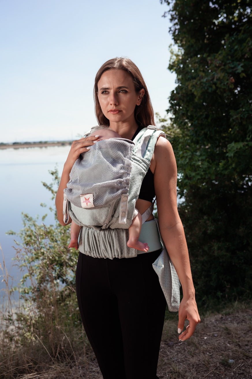 πορτ μπεμπέ Flip Performance Air Heart2Heart Mint - KOKADI