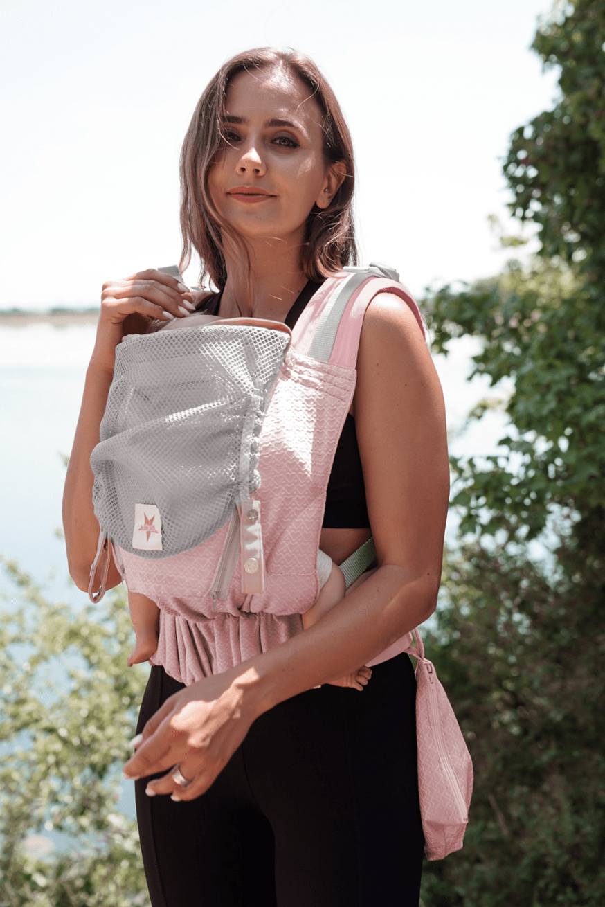 πορτ μπεμπέ Flip Performance Air Ροζέ Heart2Heart - KOKADI