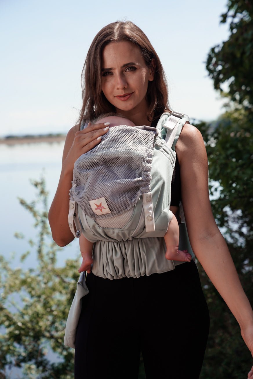 πορτ μπεμπέ Flip Performance Air Απλά Μέντα - KOKADI