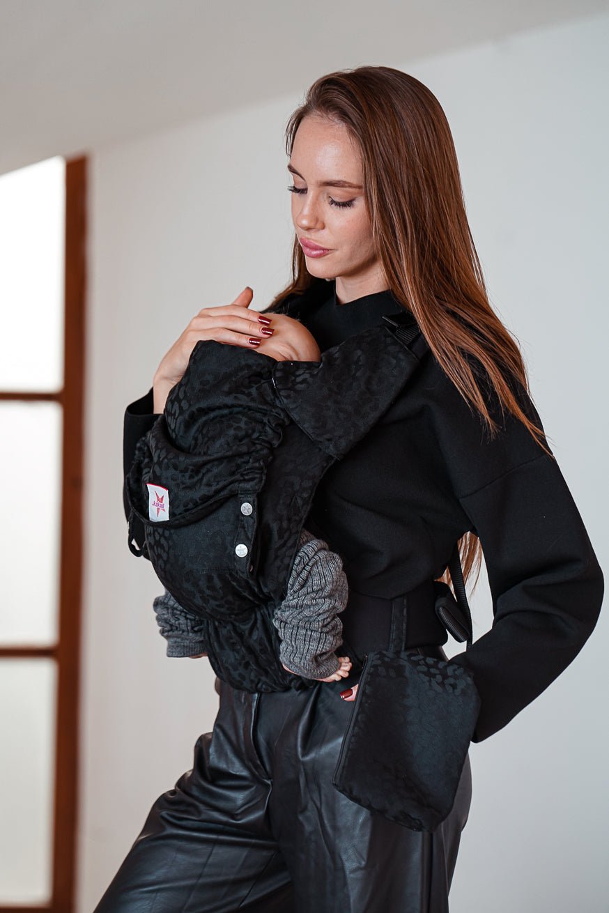 πορτ μπεμπέ Flip Safari Black Beauty - KOKADI