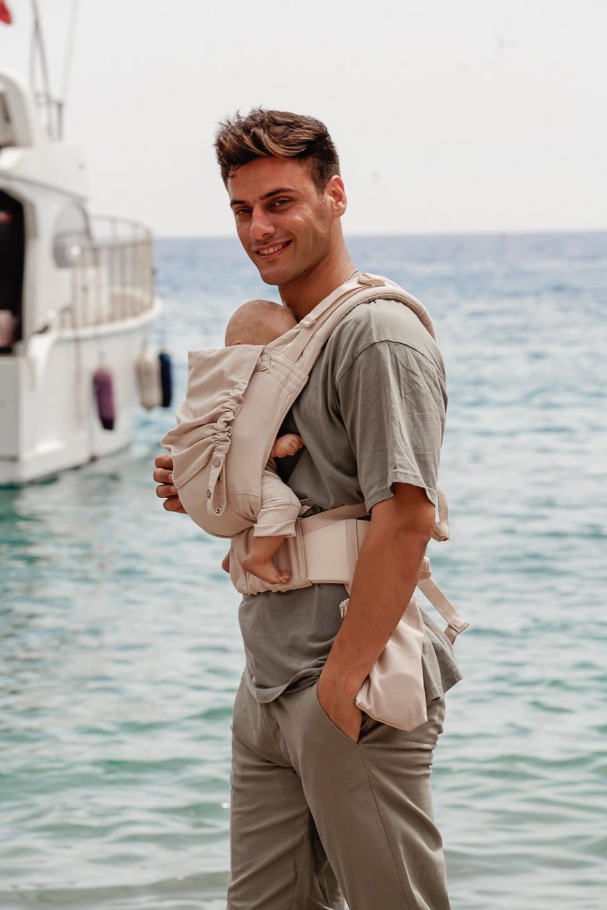 πορτ μπεμπέ Flip X Απλά κρέμα - KOKADI