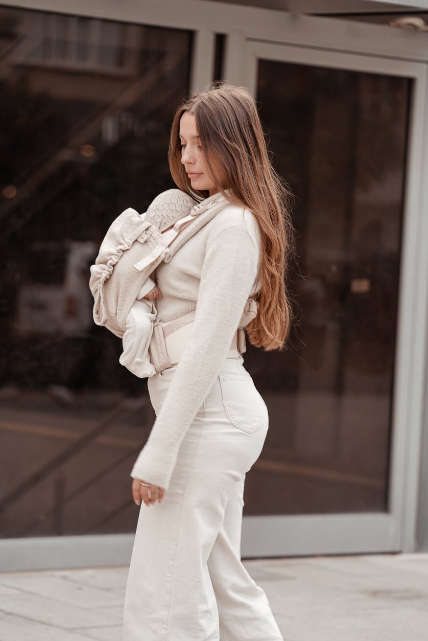 πορτ μπεμπέ Flip X Απλά κρέμα - KOKADI