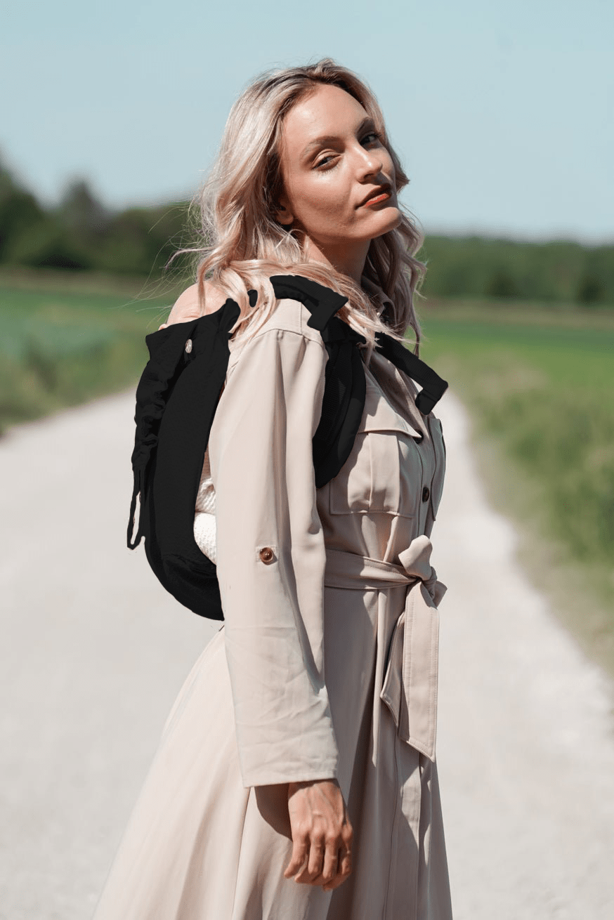 πορτ μπεμπέ Onbu Heart2Heart Black Beauty - KOKADI