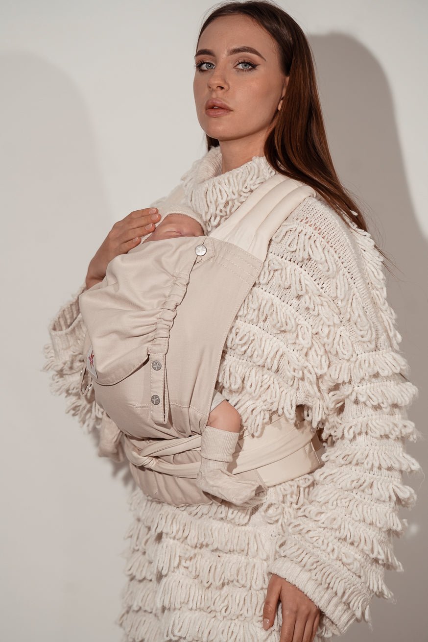 πορτ μπεμπέ TaiTai Απλά κρέμα - KOKADI