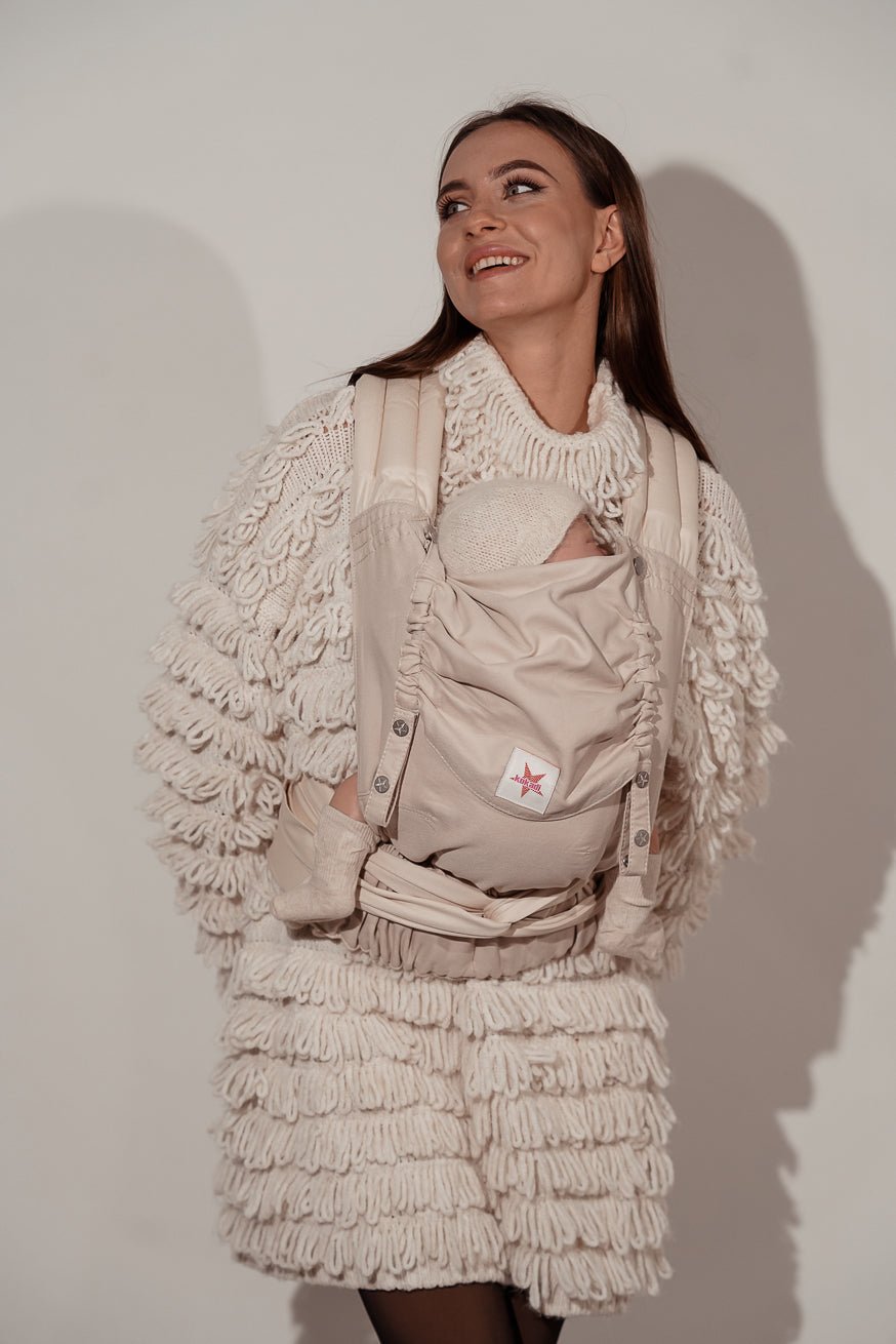 πορτ μπεμπέ TaiTai Απλά κρέμα - KOKADI