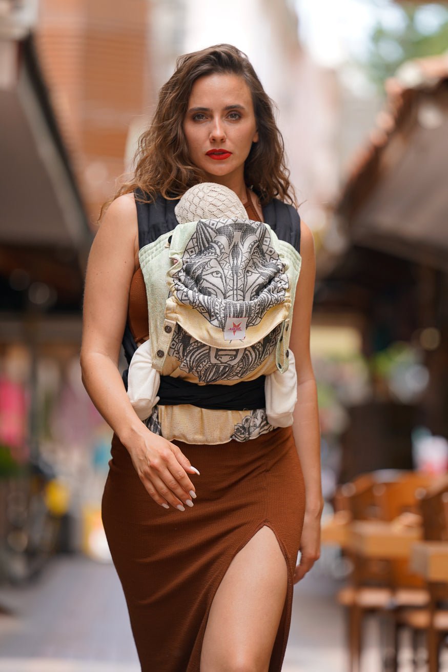 πορτ μπεμπέ TaiTai Wild Mandala Wolf - KOKADI