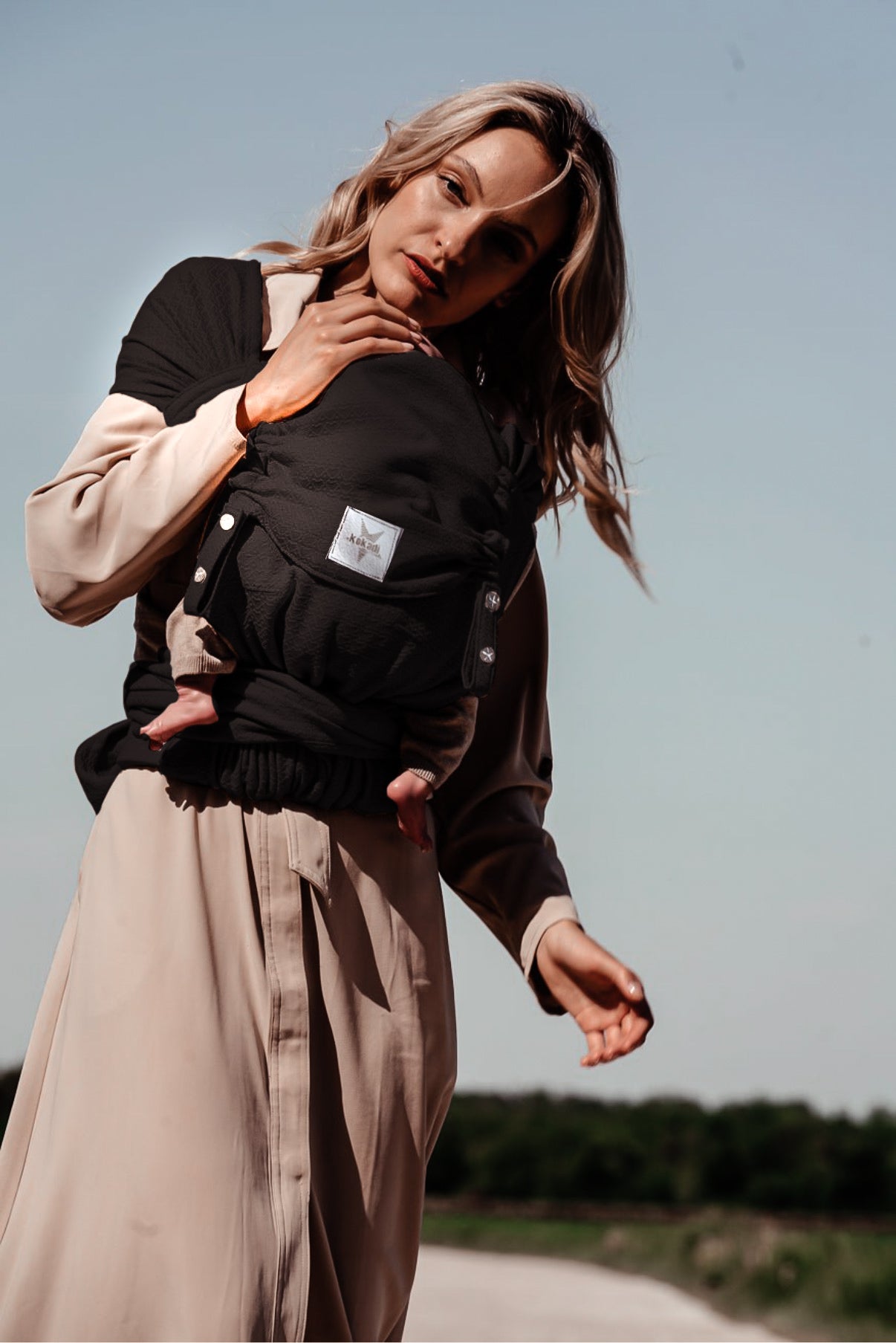 πορτ μπεμπέ WrapStar Heart2Heart Black Beauty - KOKADI