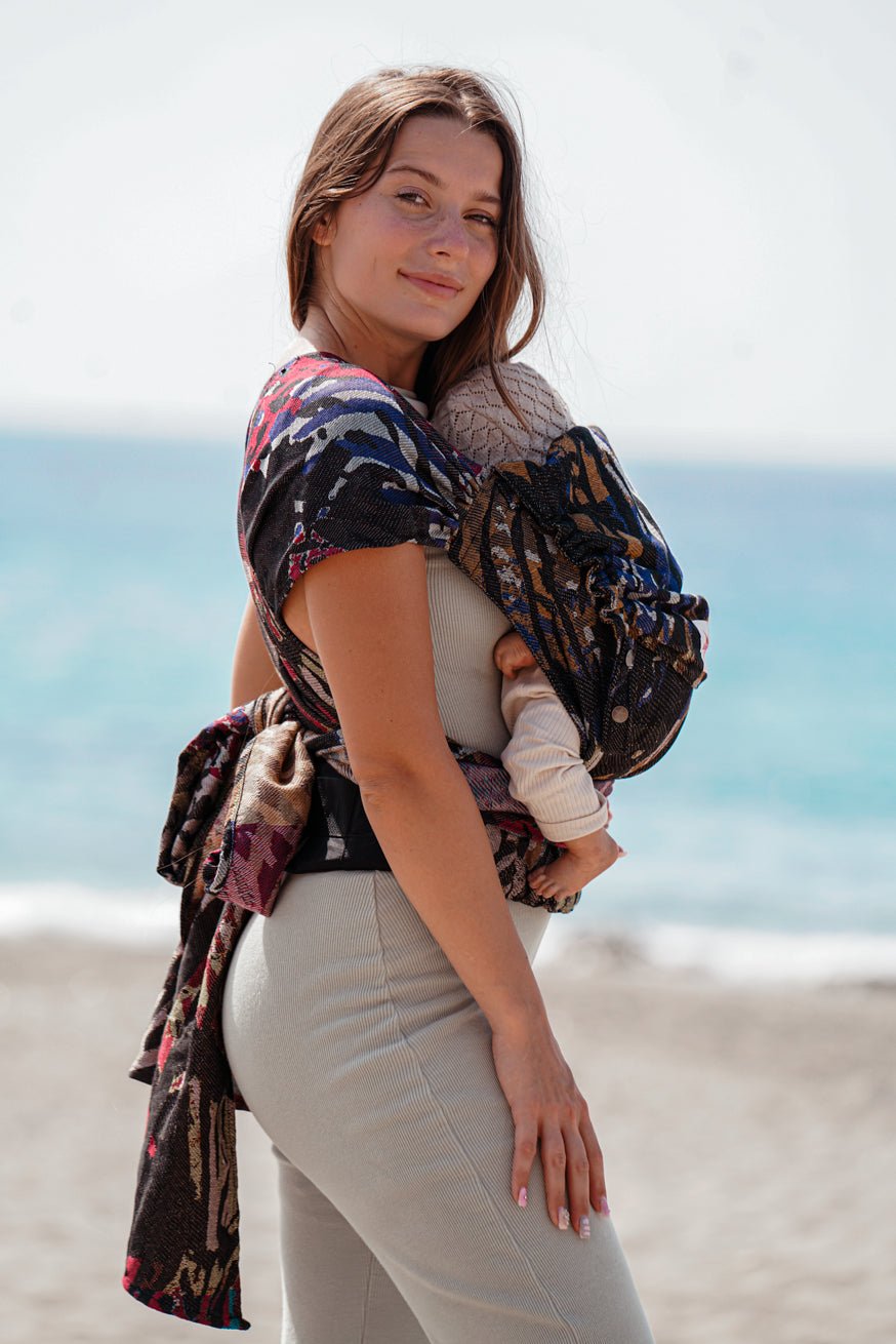 πορτ μπεμπέ WrapStar Junglefari Vibrant Gold - KOKADI
