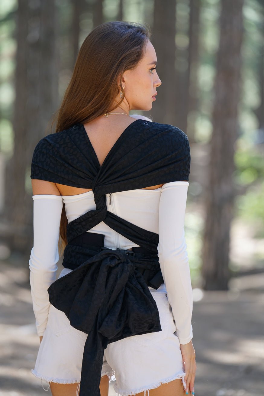 πορτ μπεμπέ WrapStar Safari Black Beauty - KOKADI