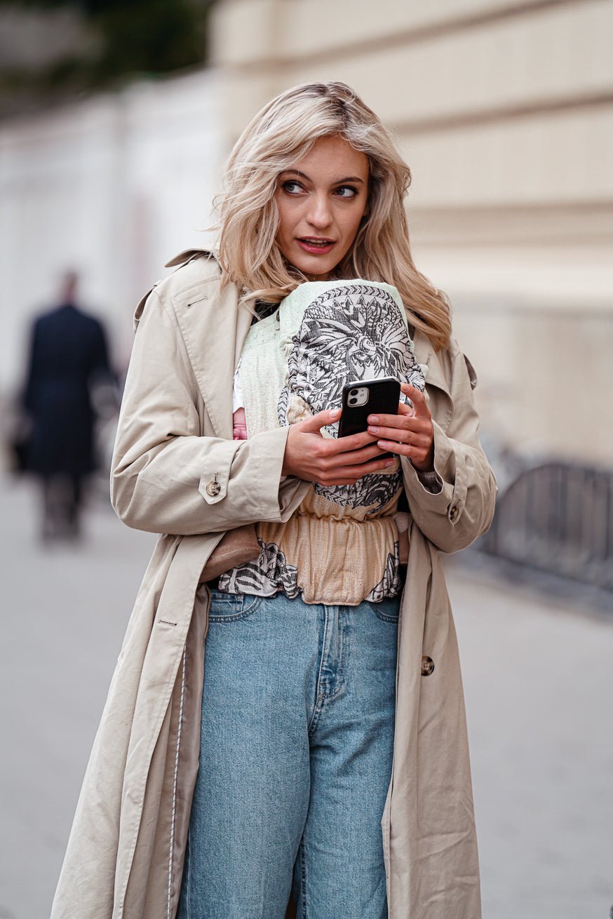 πορτ μπεμπέ WrapStar Άγρια Τίγρη Μάνταλα - KOKADI