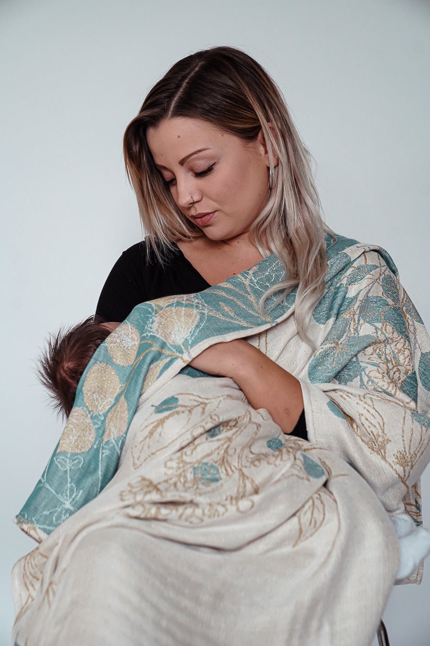 Κουβέρτα αγκαλιάς Golden Eucalyptus - KOKADI