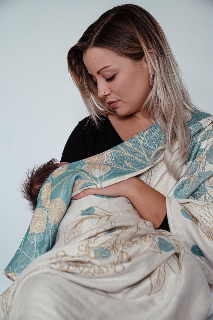 Κουβέρτα αγκαλιάς Golden Eucalyptus - KOKADI