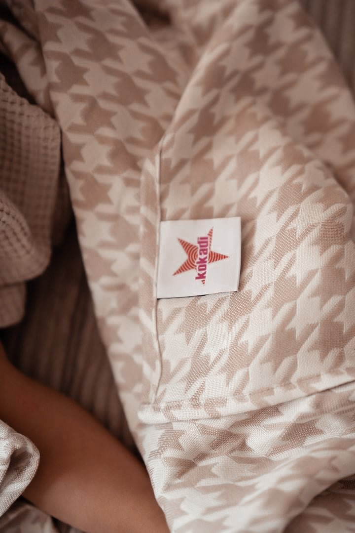 Κουβέρτα αγκαλιάς Houndstooth Campiano - KOKADI