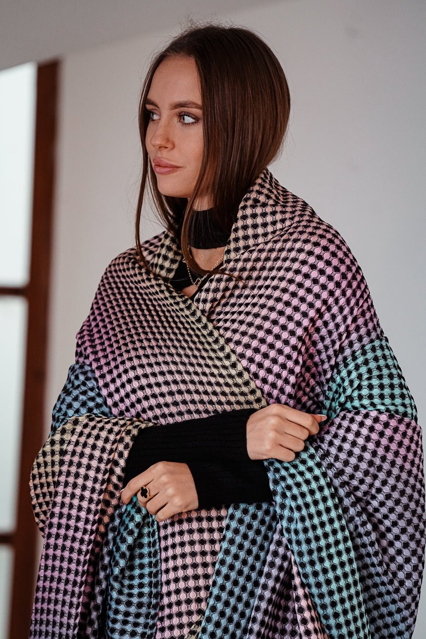 Μαμά κουβέρτα Loom & Waffle Vicky - KOKADI