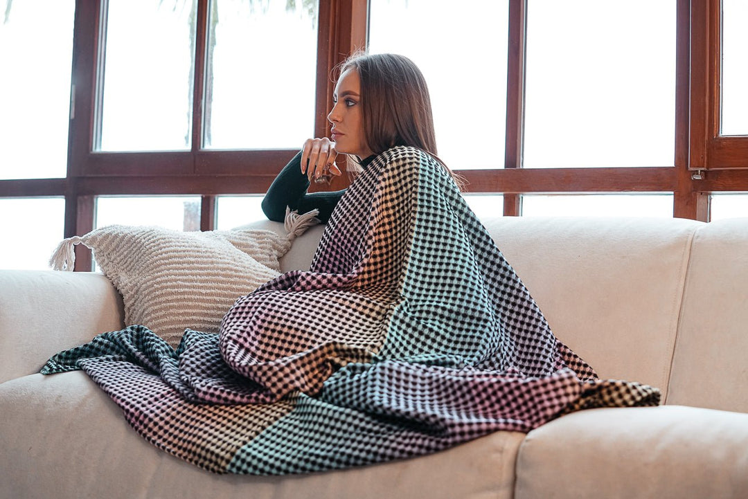 Μαμά κουβέρτα Loom & Waffle Vicky - KOKADI