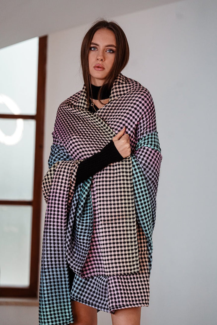 Μαμά κουβέρτα Loom & Waffle Vicky - KOKADI