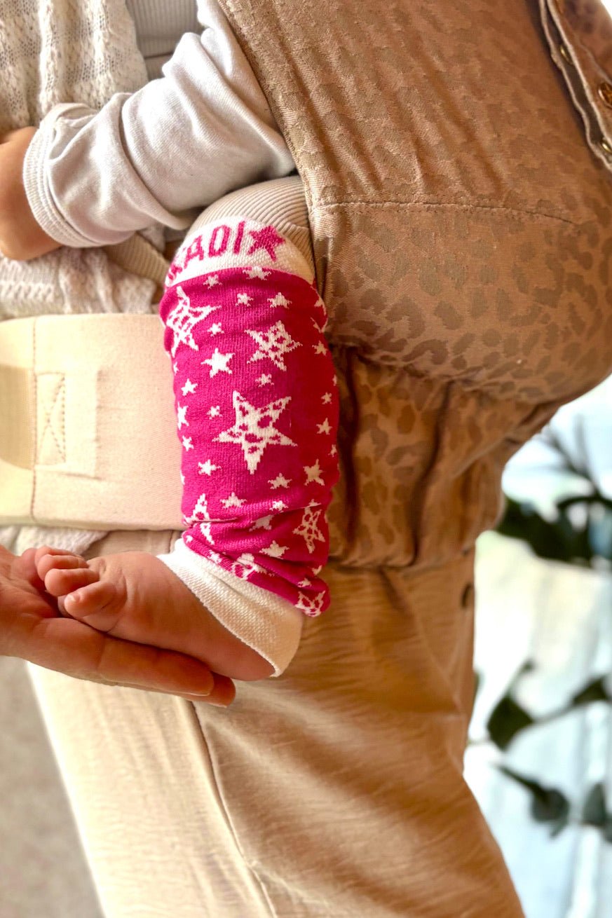 Μανσέτες μεταφοράς Leo Stars Strawberry - KOKADI