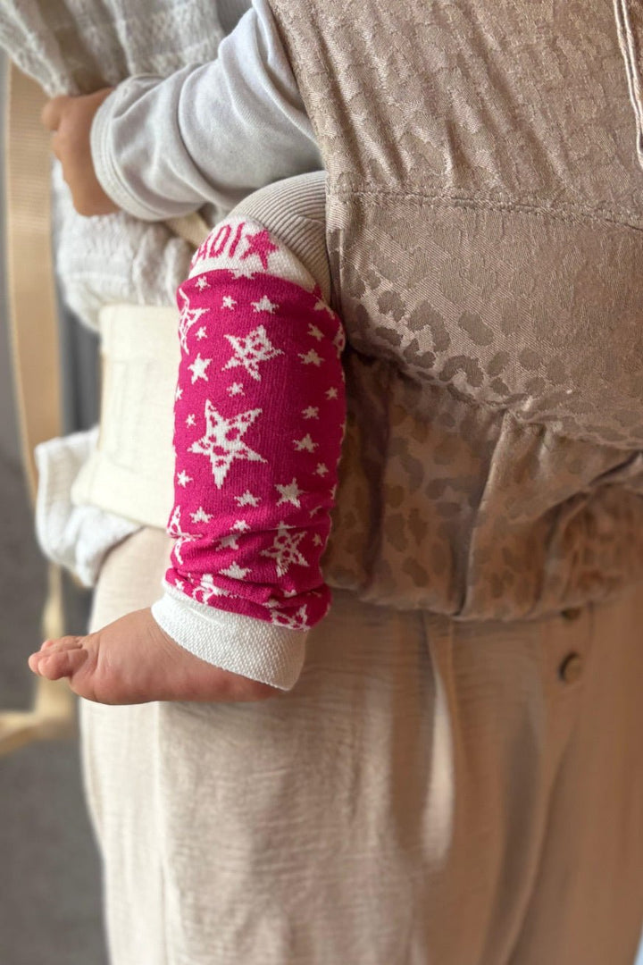 Μανσέτες μεταφοράς Leo Stars Strawberry - KOKADI