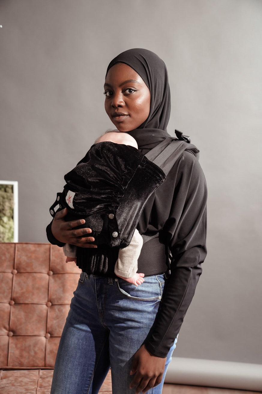 Baby Carrier Flip Velvet Soft Diamond