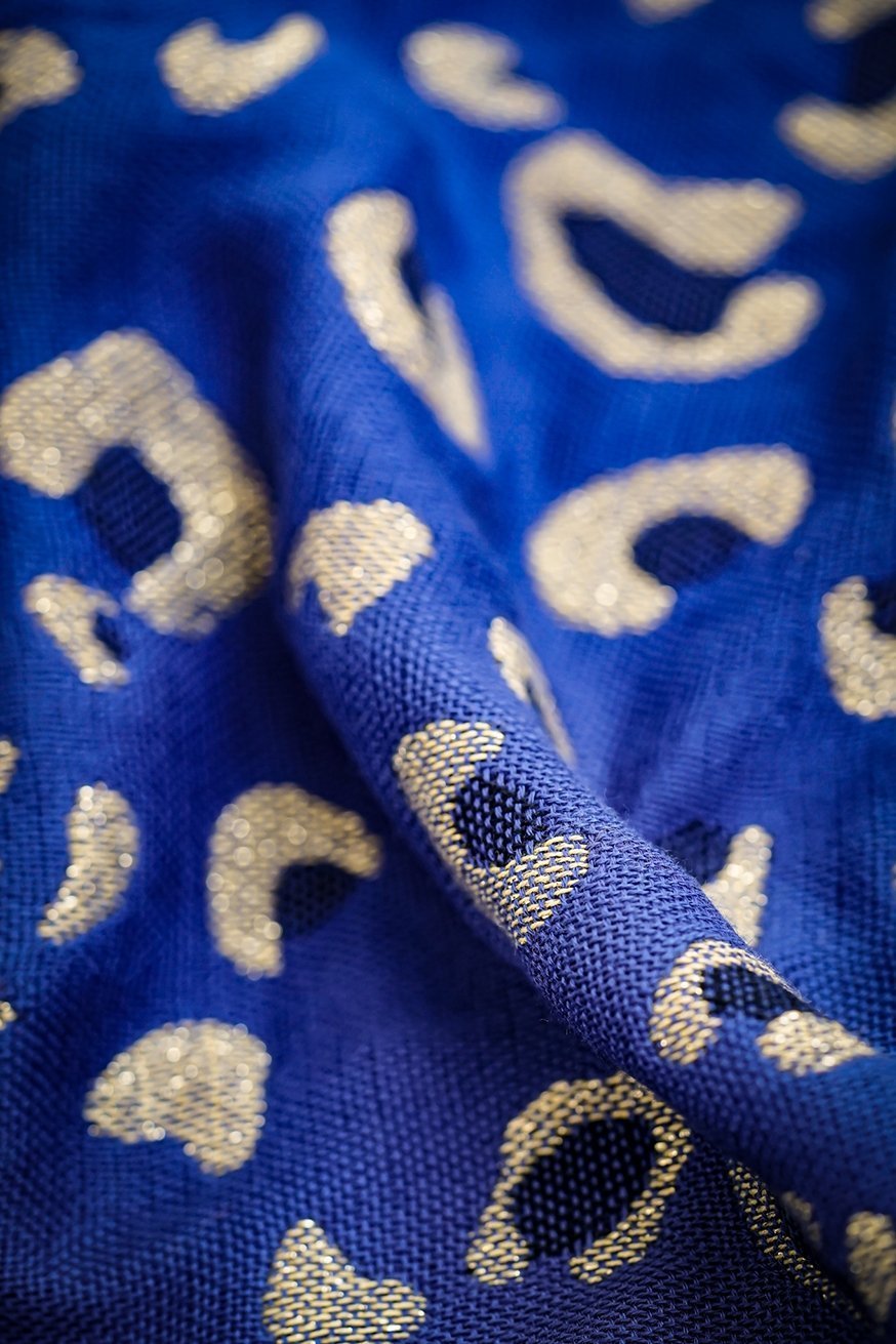 Βρεφική κουβέρτα ζαφείρι σαφάρι - KOKADI