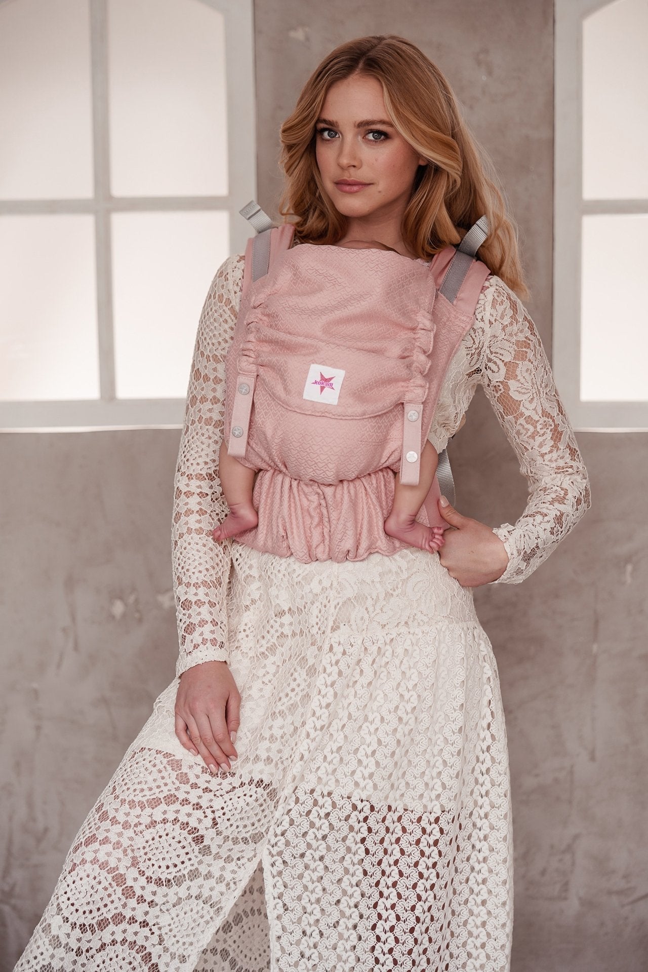 KOKADI πορτ μπεμπέ Flip Ροζέ Heart2Heart