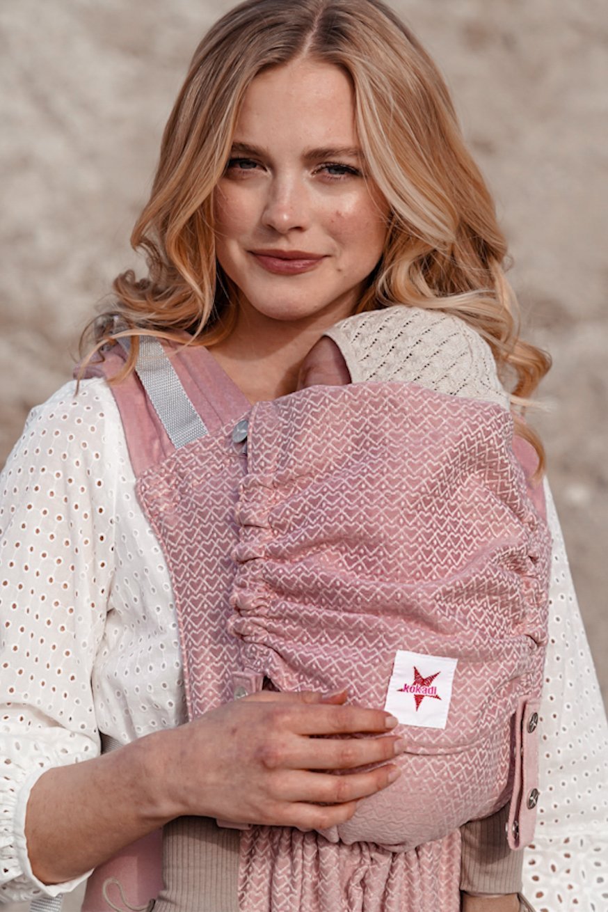 πορτ μπεμπέ Flip Ροζέ Heart2Heart - KOKADI