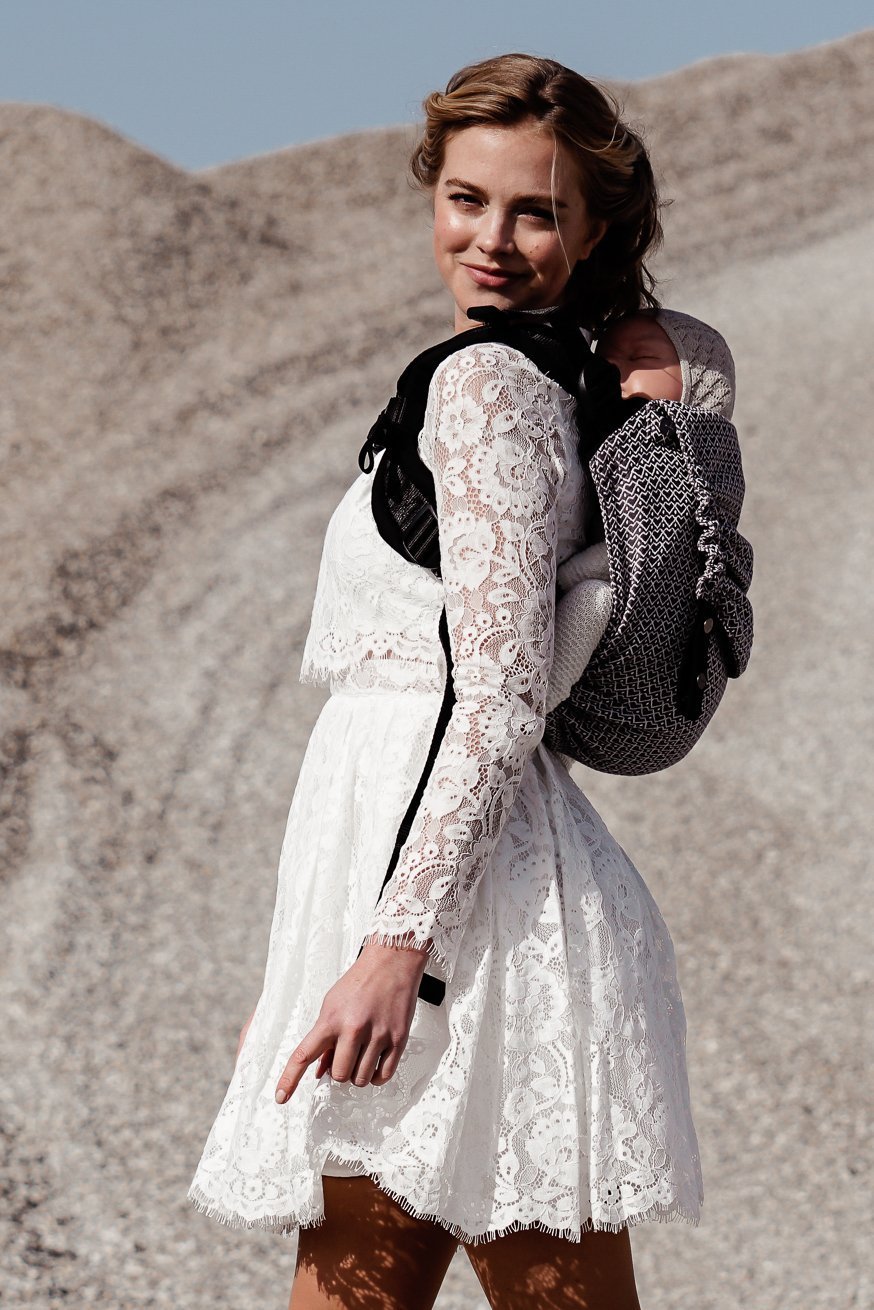 πορτ μπεμπέ Onbu Heart2Heart Stone - KOKADI