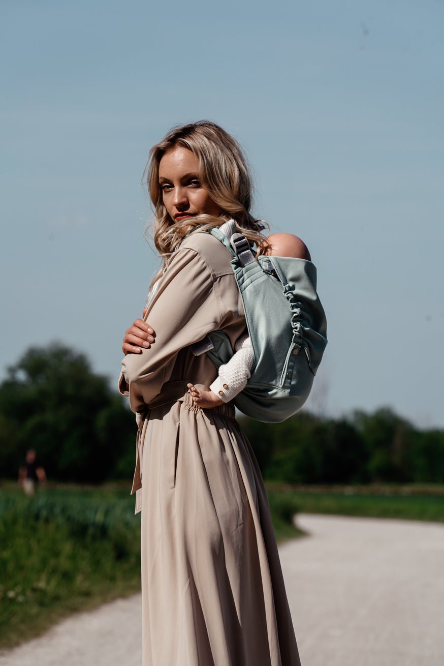 πορτ μπεμπέ Onbu Απλά Μέντα - KOKADI