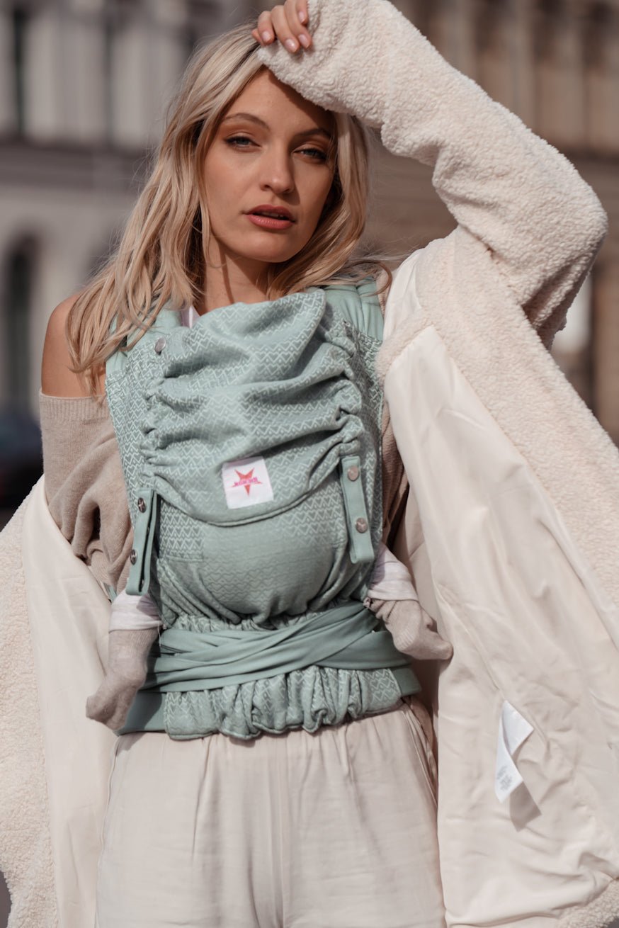 πορτ μπεμπέ TaiTai Heart2Heart Mint - KOKADI