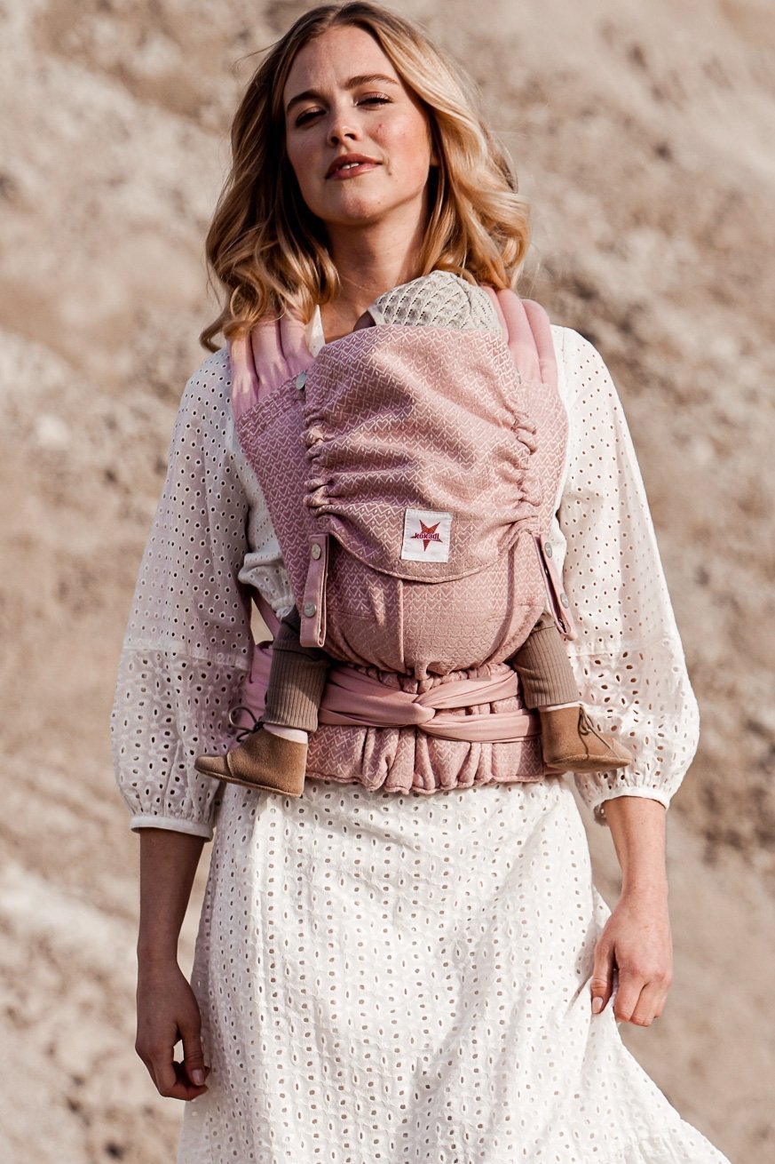 KOKADI πορτ μπεμπέ TaiTai Ροζέ Heart2Heart