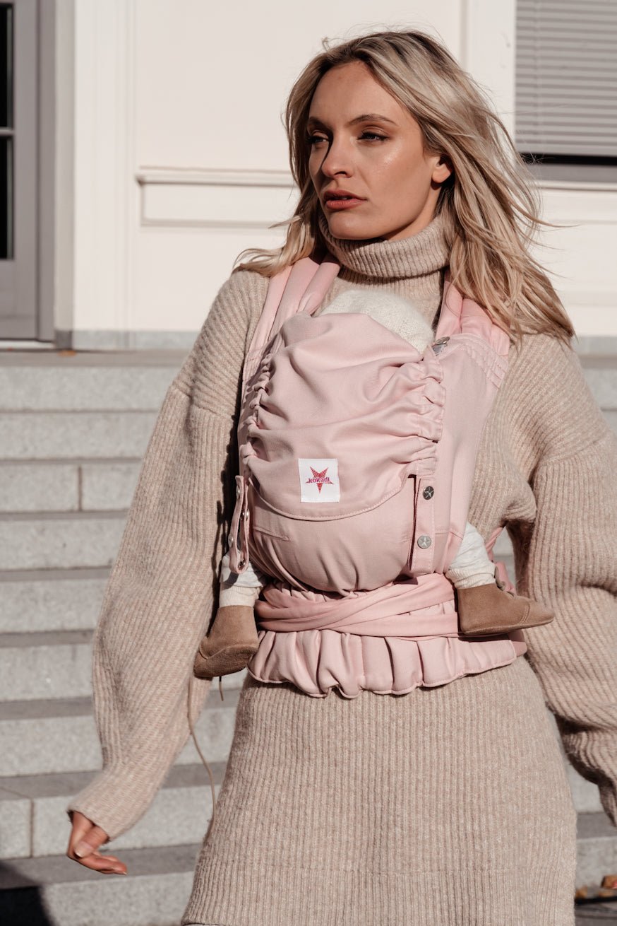 πορτ μπεμπέ TaiTai Απλά Ροζέ - KOKADI