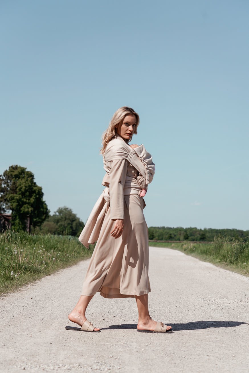 KOKADI πορτ μπεμπέ WrapStar κρέμα heart2heart