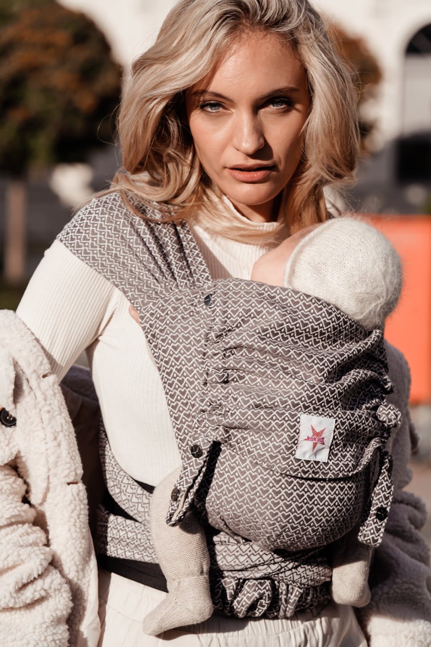 πορτ μπεμπέ WrapStar Heart2Heart Stone - KOKADI