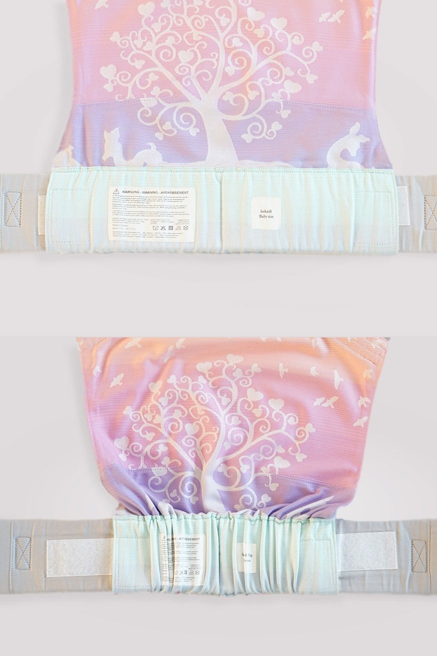 KOKADI πορτ μπεμπέ WrapStar Η Marie in Wonderland ❤ τιρκουάζ SilverLine